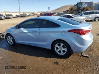 2013 Hyundai Elantra Coupe GS with VIN KMHDH6AE3DU009888, listed as a Copart auction lot 82781894 with 74,386 mi miles and Salvage Title. Bid and sale history available at carsss.com. Image 2.