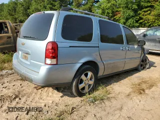 2007 Chevrolet Uplander 3LT z VIN 1GNDV33117D131618, wystawiony jako Copart lot #67377844 z przebiegiem Nie podano mil oraz Szkoda całkowita • Salvage title. Historia ofert i sprzedaży dostępna na DreamBid. Obrazek 3.