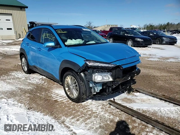 2020 Hyundai Kona SEL Plus with VIN KM8K6CAA3LU513025, listed as a Copart auction lot 49295355 with 96,983 mi miles and Non Repairable. Bid and sale history available at DreamBid. Image 12.