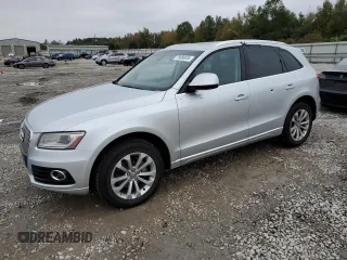 2013 Audi Q5 Premium with VIN WA1CFAFP3DA011025, listed as a Copart auction lot 79880034 with 158,886 mi miles and Salvage Title. Bid and sale history available at carsss.com. Image 1.