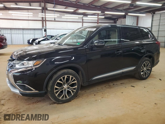 2016 Mitsubishi Outlander SE with VIN JA4AZ3A32GZ007066, listed as a Copart auction lot 53153005 with 176,989 mi miles and Salvage title. Bid and sale history available at DreamBid. Image 1.
