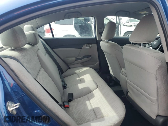 2014 Honda Civic Sedan LX with VIN 19XFB2F50EE086637, listed as a Copart auction lot 51799075 with 188,665 mi miles and Salvage Title. Bid and sale history available at carsss.com. Image 10.