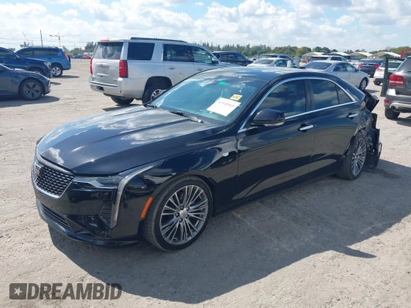 2021 Cadillac CT4 Premium Luxury with VIN 1G6DB5RK1M0132254, listed as a IAAI auction lot 41548569 with 61,862 mi miles and . Bid and sale history available at DreamBid. Image 18.