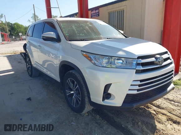 2019 Toyota Highlander LE с VIN 5TDZARFH6KS059138, выставлен на аукционе IAAI как лот 42515986 с пробегом 81 016 миль миль и . История ставок и продаж доступна на DreamBid. Изображение 1.