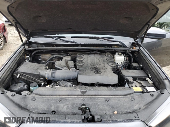 2023 Toyota 4Runner SR5 with VIN JTEMU5JR5P6104499, listed as a Copart auction lot 60705645 with 26,278 mi miles and Salvage title. Bid and sale history available at DreamBid. Image 12.