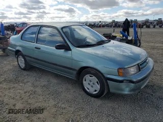 1993 Toyota Tercel DX with VIN JT2EL43S8P0368057, listed as a Copart auction lot 44573625 with 229,631 mi miles and Clean Title. Bid and sale history available at carsss.com. Image 4.