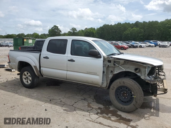 2008 Toyota Tacoma PreRunner with VIN 3TMJU62N08M062172, listed as a Copart auction lot 60508095 with 381,278 mi miles and Salvage title. Bid and sale history available at DreamBid. Image 4.