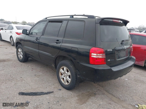 2003 Toyota Highlander with VIN JTEHF21AX30124815, listed as a IAAI auction lot 41809640 with 247,276 mi miles. Bid and sale history available at carsss.com. Image 3.