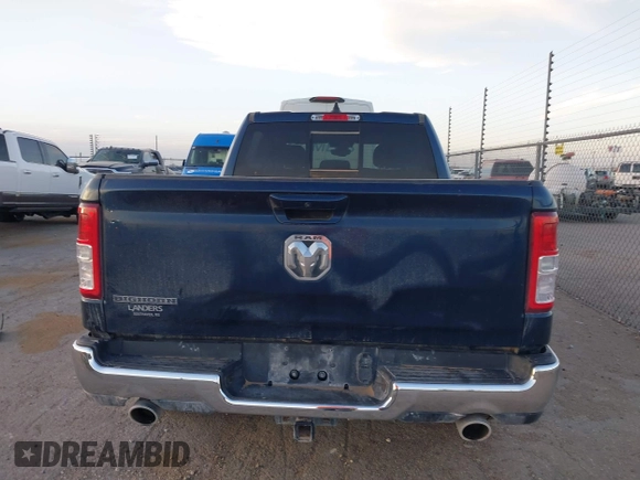 2022 Ram 1500 Big Horn with VIN 1C6RREMT1NN261444, listed as a IAAI auction lot 41811390 with 68,383 mi miles. Bid and sale history available at carsss.com. Image 16.