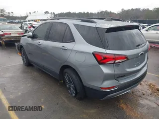 2023 Chevrolet Equinox RS with VIN 3GNAXMEGXPS123697, listed as a IAAI auction lot 41623010 with 26,885 mi miles. Bid and sale history available at carsss.com. Image 3.