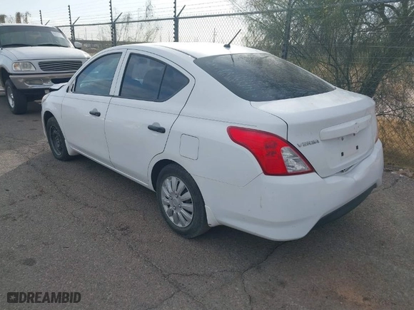 2016 Nissan Versa SV with VIN 3N1CN7AP3GL904976, listed as a IAAI auction lot 41279180 with 125,031 mi miles. Bid and sale history available at carsss.com. Image 3.