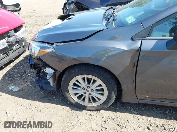 2018 Subaru Impreza Premium with VIN 4S3GKAB68J3600376, listed as a IAAI auction lot 42537703 with 126,846 mi miles and . Bid and sale history available at DreamBid. Image 18.