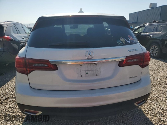 2015 Acura MDX Technology with VIN 5FRYD4H43FB007037, listed as a Copart auction lot 63793695 with 141,655 mi miles and Salvage title. Bid and sale history available at DreamBid. Image 6.