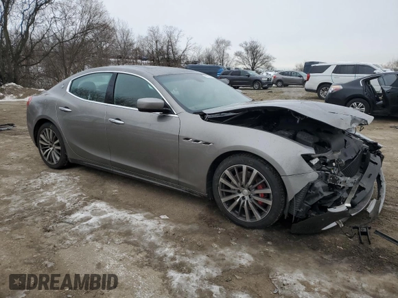 2016 Maserati Ghibli S Q4 with VIN ZAM57RTA5G1165956, listed as a Copart auction lot 88790285 with 64,002 mi miles and Salvage title. Bid and sale history available at DreamBid. Image 4.