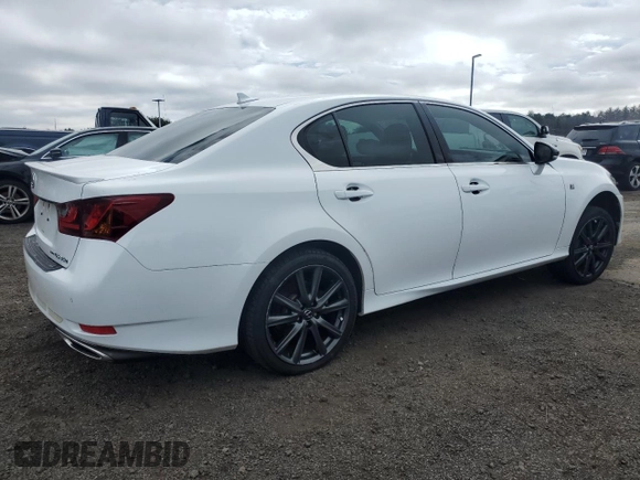 2014 Lexus GS 350 with VIN JTHCE1BL7E5026728, listed as a Copart auction lot 48444854 with 130,388 mi miles and Clean Title. Bid and sale history available at carsss.com. Image 3.