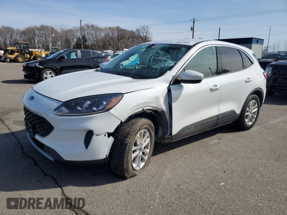 2020 Ford Escape SE with VIN 1FMCU0G67LUA84385, listed as a Copart auction lot 48315925 with 97,179 mi miles and Salvage Title. Bid and sale history available at carsss.com. Image 1.