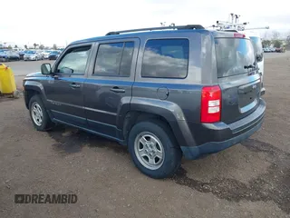 2016 Jeep Patriot Sport SE with VIN 1C4NJPBA1GD722176, listed as a IAAI auction lot 41549744 with 108,550 mi miles and . Bid and sale history available at carsss.com. Image 3.