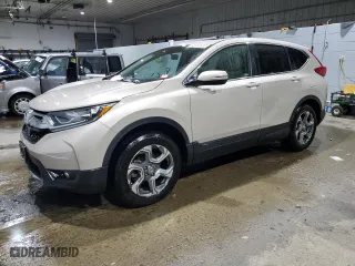 2018 Honda CR-V EX with VIN 2HKRW2H56JH665569, listed as a Copart auction lot 43803935 with 26,631 mi miles and Salvage Title. Bid and sale history available at carsss.com. Image 1.