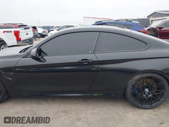 2019 BMW M4 with VIN WBS4Y9C53KAH82910, listed as a IAAI auction lot 41570315 with 59,227 mi miles. Bid and sale history available at carsss.com. Image 15.