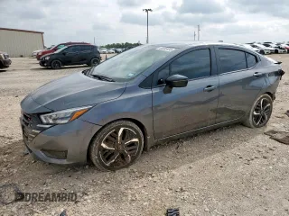 2024 Nissan Versa SR with VIN 3N1CN8FV0RL873508, listed as a Copart auction lot 65085455 with 24,408 mi miles and Salvage title. Bid and sale history available at DreamBid. Image 1.