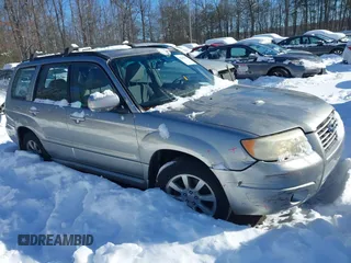 2007 Subaru Forester X w/Premium Pkg with VIN JF1SG65687H732558, listed as a IAAI auction lot 41241527 with 178,967 mi miles. Bid and sale history available at carsss.com. Image 1.