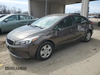 2017 Kia Forte LX with VIN 3KPFK4A79HE146374, listed as a Copart auction lot 50324405 with 146,471 mi miles and Salvage Title. Bid and sale history available at carsss.com. Image 1.