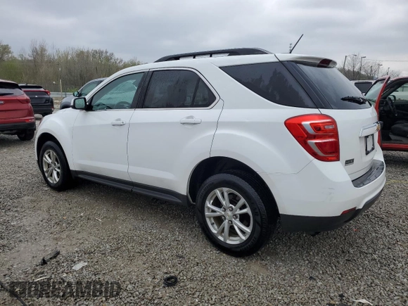 2016 Chevrolet Equinox LT with VIN 2GNALCEK8G1184939, listed as a Copart auction lot 52213215 with 79,693 mi miles and Salvage Title. Bid and sale history available at DreamBid. Image 2.