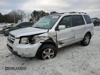 2006 Honda Pilot EX-L with VIN 5FNYF18726B004120, listed as a Copart auction lot 46075785 with 220,902 mi miles and Salvage Title. Bid and sale history available at DreamBid. Image 1.