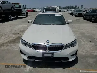2022 BMW 3 Series 330i with VIN 3MW5R1J04N8C53879, listed as a Copart auction lot 57444544 with 27,972 mi miles and Salvage Title. Bid and sale history available at carsss.com. Image 11.