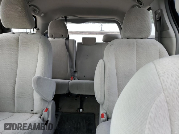 2014 Toyota Sienna LE with VIN 5TDJK3DC5ES093753, listed as a Copart auction lot 47452575 with 124,942 mi miles and Salvage Title. Bid and sale history available at DreamBid. Image 10.