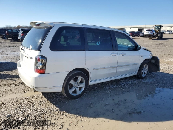 2005 Mazda MPV LX with VIN JM3LW28J050541391, listed as a Copart auction lot 84852464 with 179,878 mi miles and Clean Title. Bid and sale history available at carsss.com. Image 3.