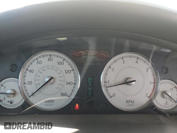 2005 Chrysler 300 with VIN 2C3AA63H45H171167, listed as a Copart auction lot 53112845 with 111,361 mi miles and Salvage Title. Bid and sale history available at carsss.com. Image 9.