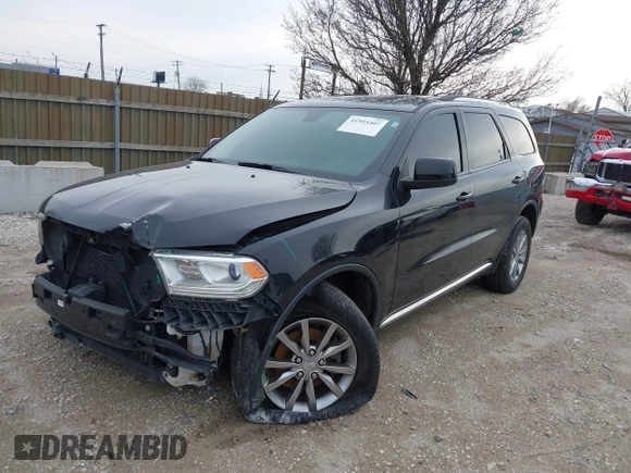2018 Dodge Durango SXT with VIN 1C4RDJAG1JC218378, listed as a IAAI auction lot 41955407 with 71,022 mi miles and . Bid and sale history available at DreamBid. Image 2.