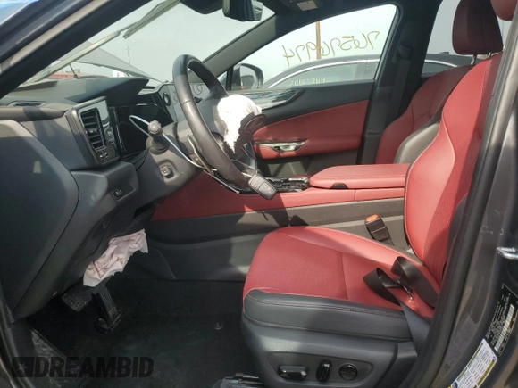 2024 Lexus NX with VIN 2T2GGCEZ7RC033708, listed as a Copart auction lot 76576974 with 9,747 mi miles and Salvage Title. Bid and sale history available at carsss.com. Image 7.