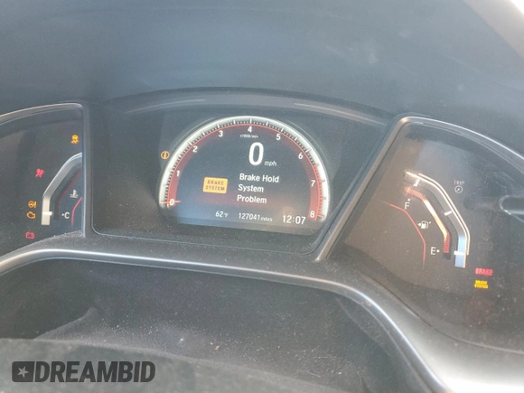 2018 Honda Civic Si with VIN 2HGFC1E50JH700689, listed as a Copart auction lot 50030115 with 127,041 mi miles and Salvage Title. Bid and sale history available at DreamBid. Image 9.