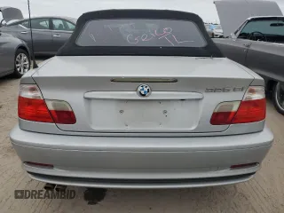 2003 BMW 3 Series 325Ci with VIN WBABS33423PG92549, listed as a Copart auction lot 76874284 with 0 mi miles and Salvage Title. Bid and sale history available at carsss.com. Image 6.