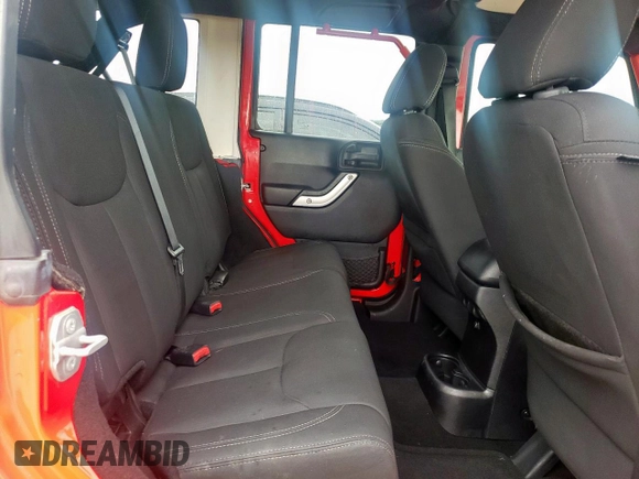2016 Jeep Wrangler Unlimited Rubicon z VIN 1C4HJWFG7GL128994, wystawiony jako Copart lot #59855175 z przebiegiem 85 974 mil mil oraz Szkoda całkowita • Salvage title. Historia ofert i sprzedaży dostępna na DreamBid. Obrazek 10.