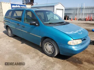 1995 Ford Windstar GL with VIN 2FMDA5141SBA81116, listed as a Copart auction lot 62543564 with 230,207 mi miles and Salvage Title. Bid and sale history available at carsss.com. Image 4.