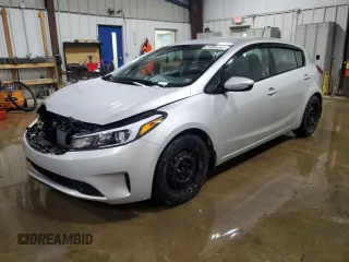 2017 Kia Forte5 LX with VIN KNAFK5A8XH5704627, listed as a Copart auction lot 51054265 with 152,846 mi miles and Salvage Title. Bid and sale history available at carsss.com. Image 1.
