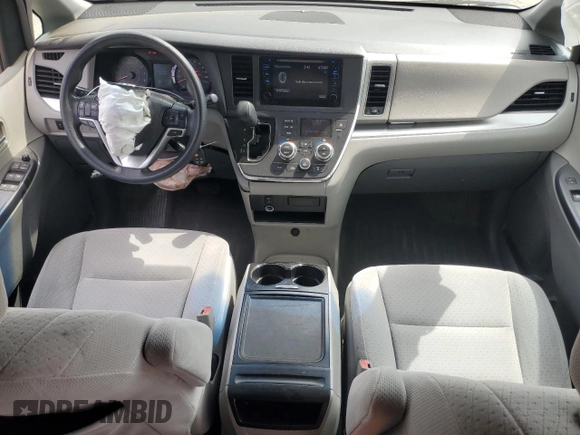 2015 Toyota Sienna LE AAS with VIN 5TDKK3DCXFS610082, listed as a Copart auction lot 53857835 with 119,335 mi miles and Salvage Title. Bid and sale history available at carsss.com. Image 8.