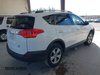 2014 Toyota RAV4 XLE with VIN JTMRFREV6EJ002755, listed as a IAAI auction lot 42021556 with 133,570 mi miles. Bid and sale history available at carsss.com. Image 4.