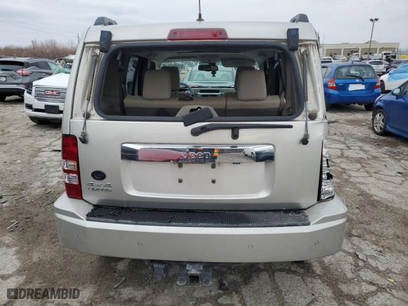 2009 Jeep Liberty Limited with VIN 1J8GN58K09W526618, listed as a Copart auction lot 83000224 with 109,705 mi miles and Salvage Title. Bid and sale history available at carsss.com. Image 6.