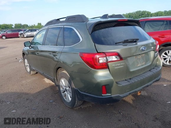 2016 Subaru Outback Premium with VIN 4S4BSBFCXG3358453, listed as a IAAI auction lot 42542126 with 166,594 mi miles and . Bid and sale history available at DreamBid. Image 3.