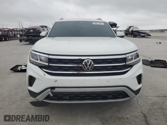 2022 Volkswagen Atlas SEL with VIN 1V2BP2CA2NC517941, listed as a Copart auction lot 80081904 with 51,766 mi miles and Salvage title. Bid and sale history available at DreamBid. Image 5.
