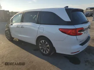 2023 Honda Odyssey EX-L with VIN 5FNRL6H66PB035681, listed as a Copart auction lot 49344925 with 78,344 mi miles and Salvage Title. Bid and sale history available at carsss.com. Image 2.