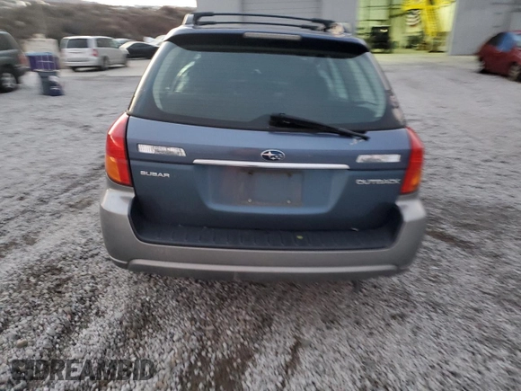 2005 Subaru Legacy Outback with VIN 4S4BP61C057371444, listed as a Copart auction lot 85390074 with Not provided miles and Salvage title. Bid and sale history available at DreamBid. Image 6.