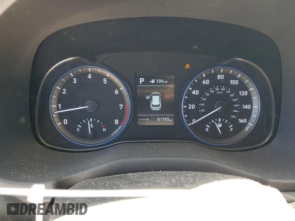 2018 Hyundai Kona SE with VIN KM8K12AA8JU147665, listed as a Copart auction lot 49247315 with 51,793 mi miles and Salvage Title. Bid and sale history available at DreamBid. Image 9.