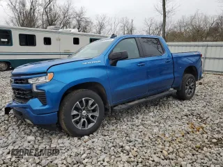 2024 Chevrolet Silverado 1500 RST with VIN 1GCUDEED0RZ116032, listed as a Copart auction lot 52504265 with 22,524 mi miles and Salvage Title. Bid and sale history available at DreamBid. Image 1.