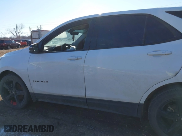 2019 Chevrolet Equinox LT with VIN 2GNAXLEX5K6162506, listed as a IAAI auction lot 41330126 with 157,489 mi miles and . Bid and sale history available at DreamBid. Image 13.