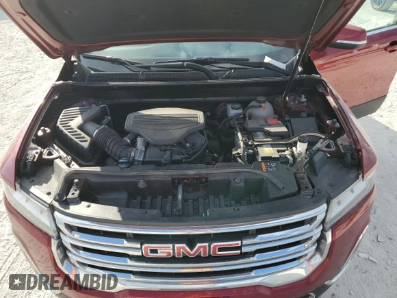 2021 GMC Acadia SLE with VIN 1GKKNRLS4MZ185512, listed as a Copart auction lot 44438985 with 39,688 mi miles and Salvage Title. Bid and sale history available at carsss.com. Image 12.